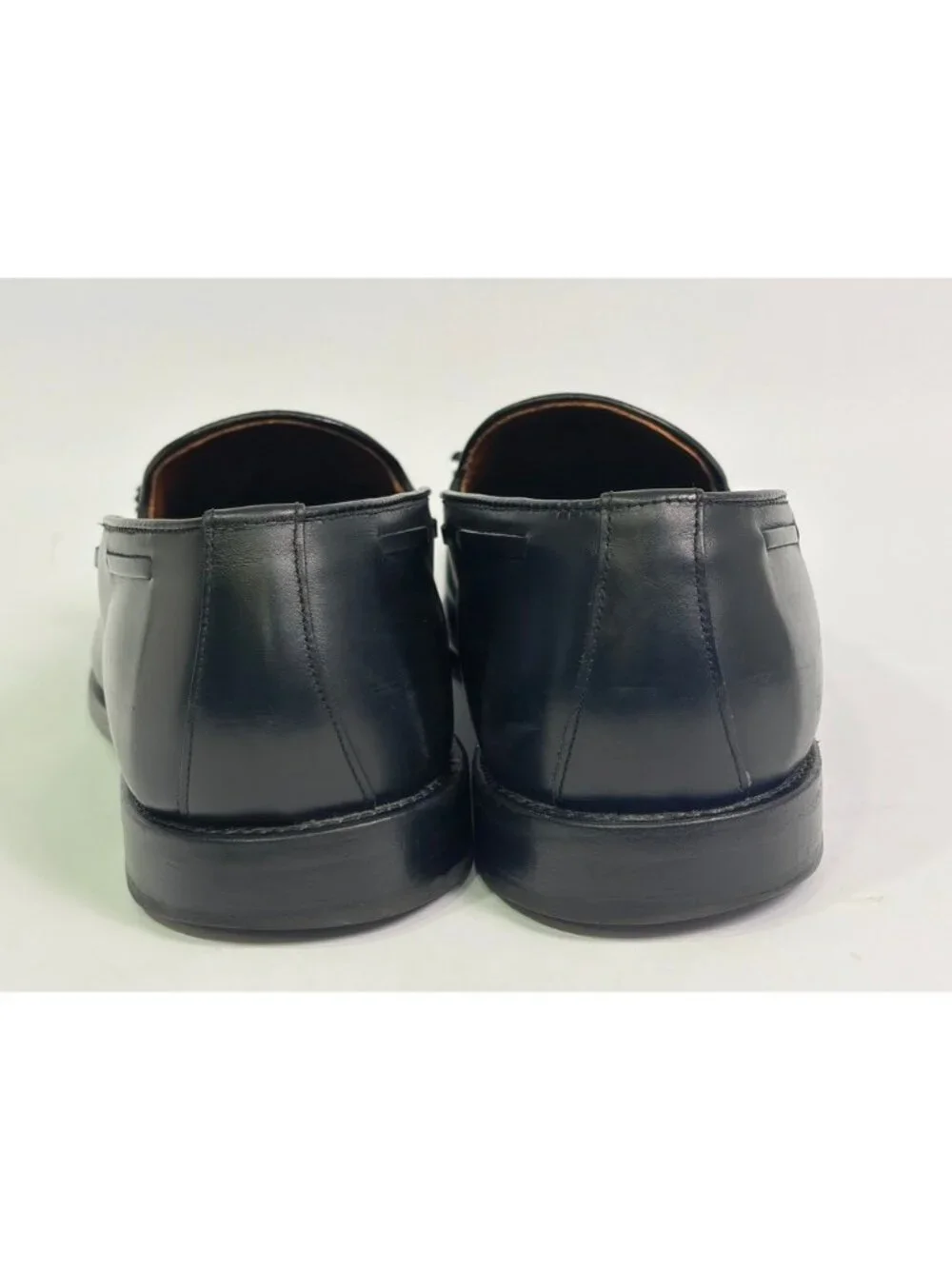 Allen Edmonds Shoes Mens Size 13 EEE Black Grayson Leather Tassel Loafers USA